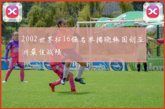 2002世界杯16强名单揭晓韩国创亚洲最佳战绩